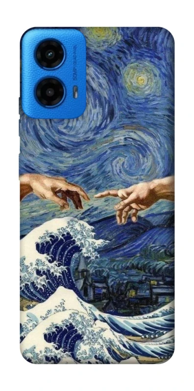 Чохол на Motorola Moto G45 Art collage ver.7 фото 1 з 1