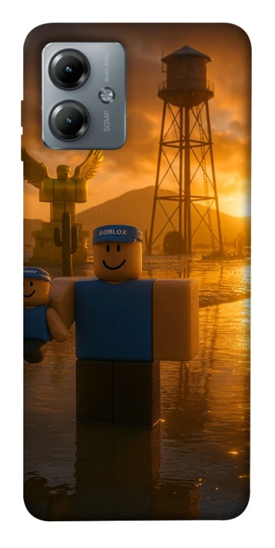 Чохол на Motorola Moto G14 Roblox aesthetics ver.4 фото 1 з 1