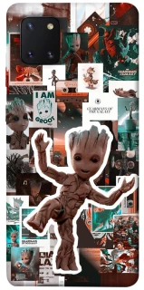 Чехол на Samsung Galaxy Note 10 Lite (A81) Mini Groot v2 фото 1 из 1