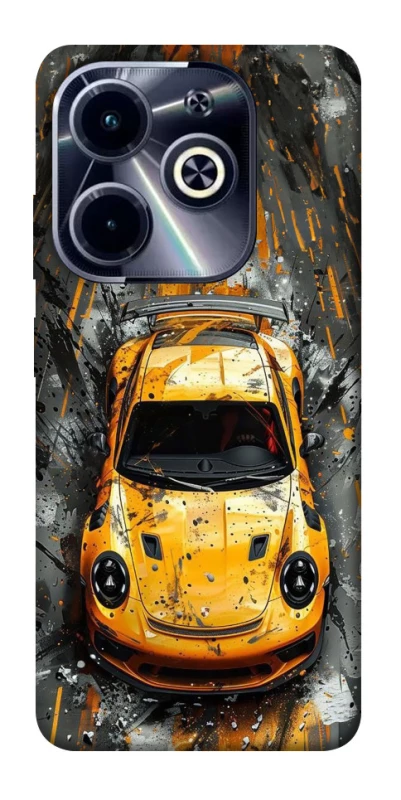 Чехол на Infinix Hot 40i Drawn Porsche фото 1 из 1