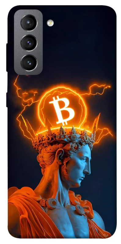 Чохол на Samsung Galaxy S21 FE Bitcoin God фото 1 з 1