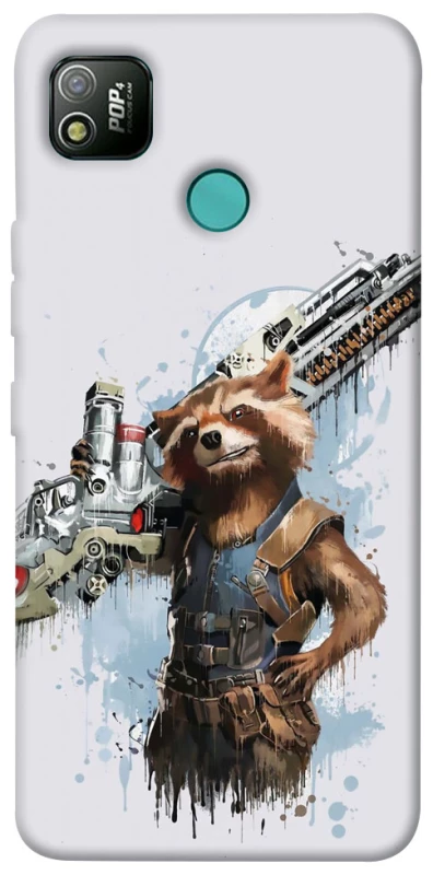 Чохол на TECNO POP 4 Rocket Raccoon фото 1 з 1