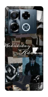 Чехол на Infinix Note 40 Pro 4G Wednesday Collage ver.1 фото 1 из 1