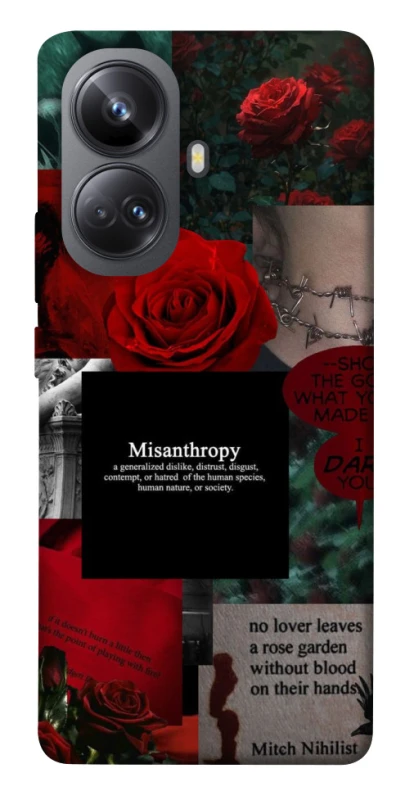 Чехол на Realme 10 Pro+ Misanthropy фото 1 из 1