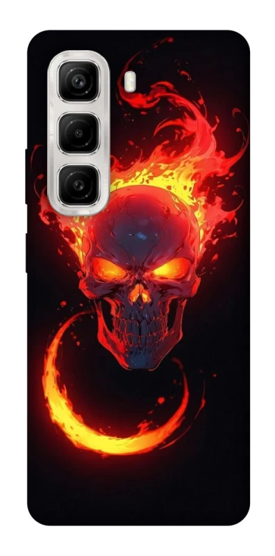 Чохол на Infinix Hot 50 4G Blood Skull фото 1 з 1