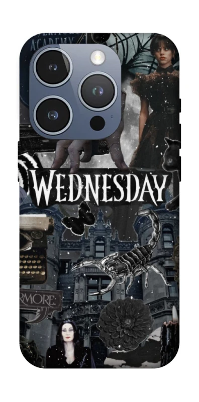 Чохол на Apple iPhone 16 Pro Wednesday Collage ver.2 фото 1 з 1