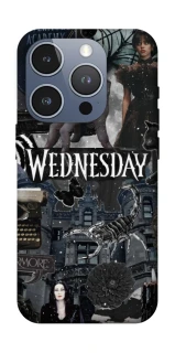 Чехол на Apple iPhone 16 Pro Wednesday Collage ver.2 фото 1 из 1