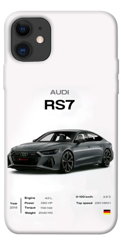 Чехол на Apple iPhone 11 (6.1") Audi RS7 фото 1 из 1