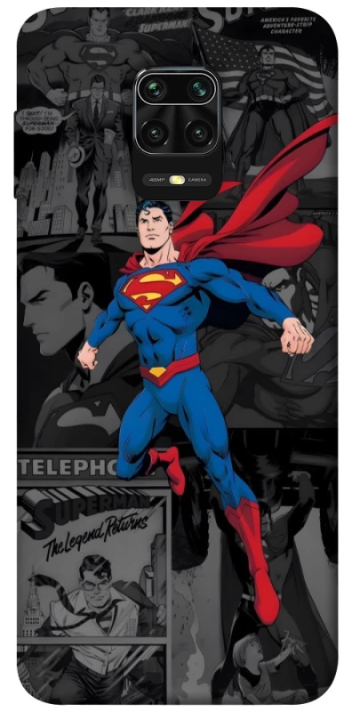 Чохол на Xiaomi Redmi Note 9s / Note 9 Pro / Note 9 Pro Max superman comics фото 1 з 1