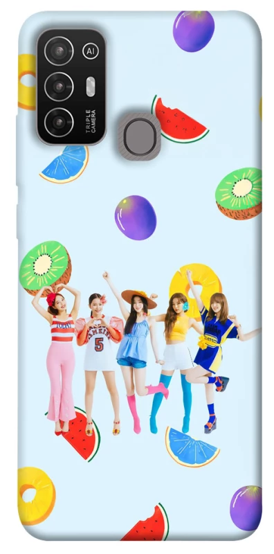 Чехол на ZTE Blade A52 RED VELVET v2 фото 1 из 1