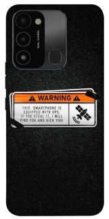 Чохол на TECNO Spark 8C Warning фото 1 з 1