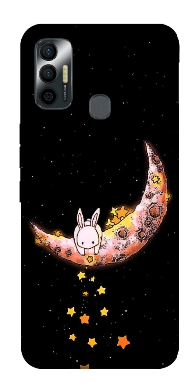 Чохол на TECNO Spark 7 Moon rabbit фото 1 з 1