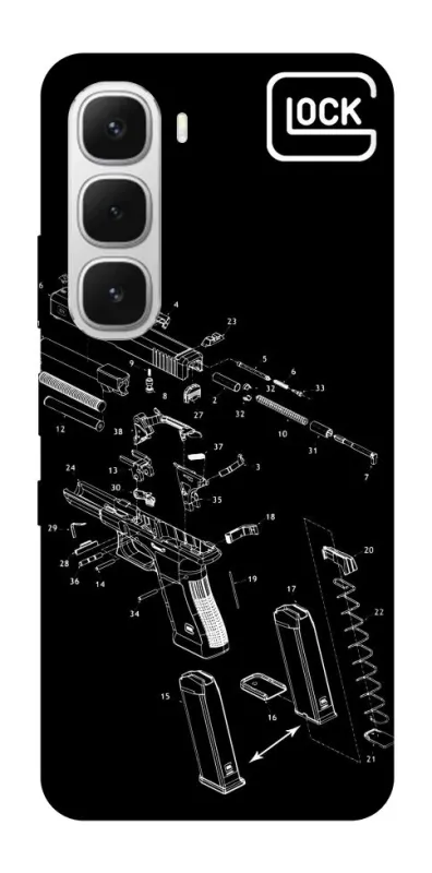 Чохол на Infinix Hot 60i LOCK фото 1 з 1