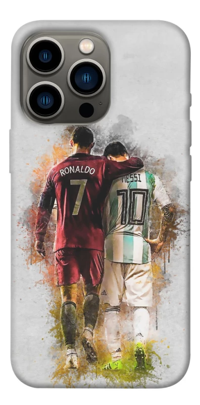 Чохол на Apple iPhone 13 Pro (6.1") Ronaldo та Messi фото 1 з 1