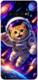 Чохол на Samsung Galaxy S10 Space Cat фото 1 з 1