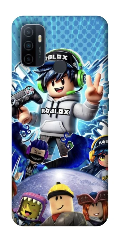 Чохол на Oppo A53 / A32 / A33 Roblox collage ver.3 фото 1 з 1