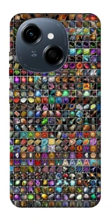 Чехол на TECNO Spark Go 1 Inventory menu ver.1 фото 1 из 1