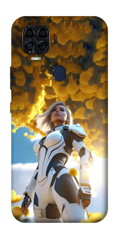 Чохол на ZTE Blade v2020 Cyber space girl ver.3 фото 1 з 1