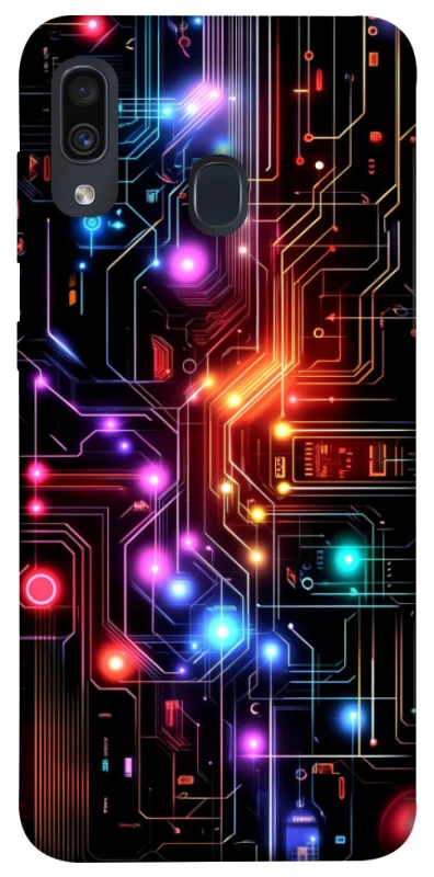 Чехол на Samsung Galaxy A20 / A30 CyberPhone v7 фото 1 из 1