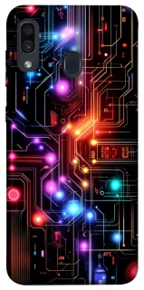 Чехол на Samsung Galaxy A20 / A30 CyberPhone v7 фото 1 из 1