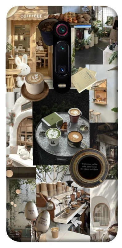 Чохол на Xiaomi Redmi K20 / K20 Pro / Mi9T / Mi9T Pro Coffee collage ver.4 фото 1 з 1