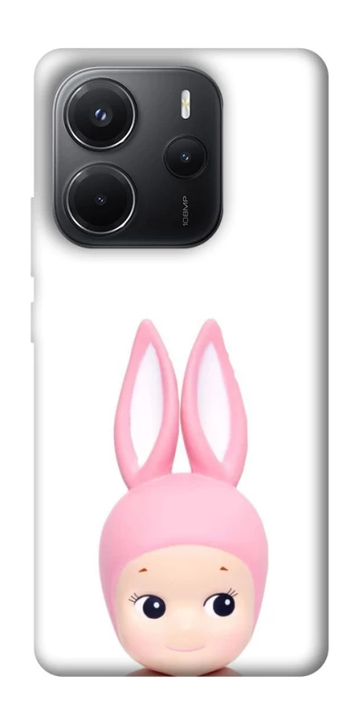 Чохол на Xiaomi Redmi Note 14 4G (Int. version) Minimal Bunny Peek фото 1 з 1