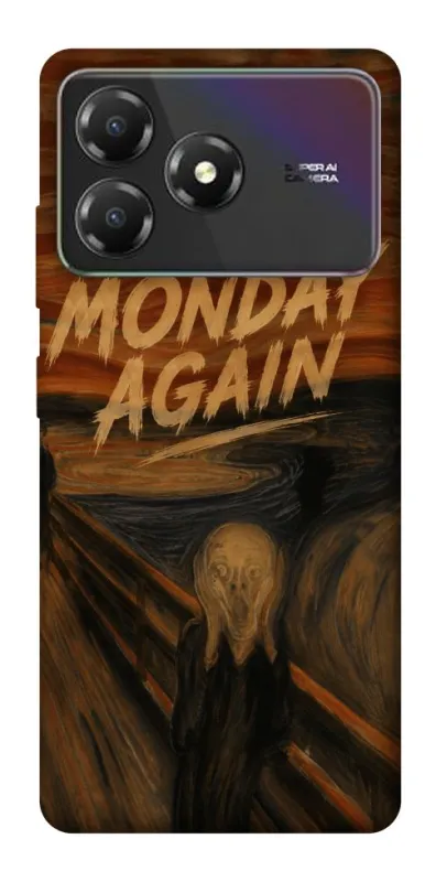 Чохол на ZTE Blade A36 Monday Again фото 1 з 1