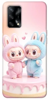 Чехол на Oppo A74 4G Labubu Twins фото 1 из 1