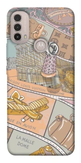 Чехол на Motorola Moto E40 Fashion collage ver.2 фото 1 из 1