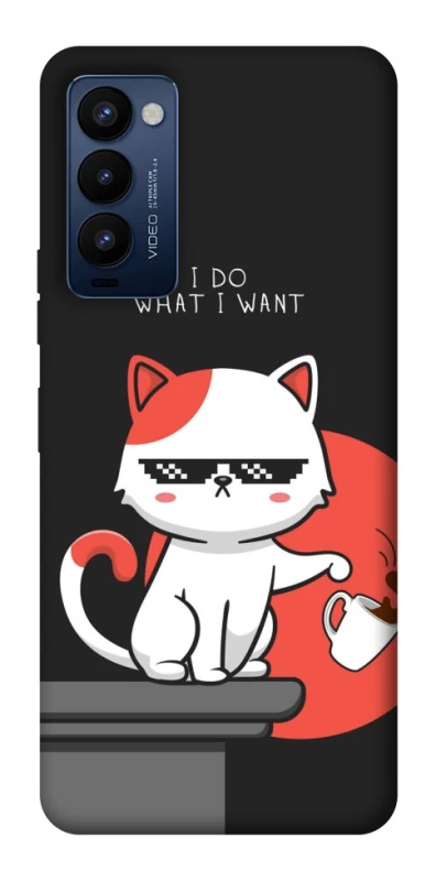 Чохол на TECNO Camon 18 Pro I do what i wont фото 1 з 1