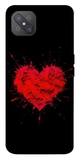 Чехол на Oppo A92s Splash heart фото 1 из 1