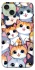 Чехол на Apple iPhone 15 Plus (6.7") Cute Cat v2 фото 1 из 1