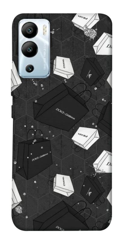 Чехол на Infinix Hot 12i Fashion collage ver.3 фото 1 из 1