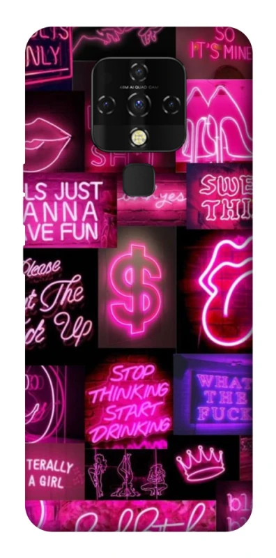 Чехол на TECNO Camon 16 SE Hot collage ver.9 фото 1 из 1