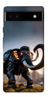 Чохол на Google Pixel 6a Cyber ​​elephant фото 1 з 1