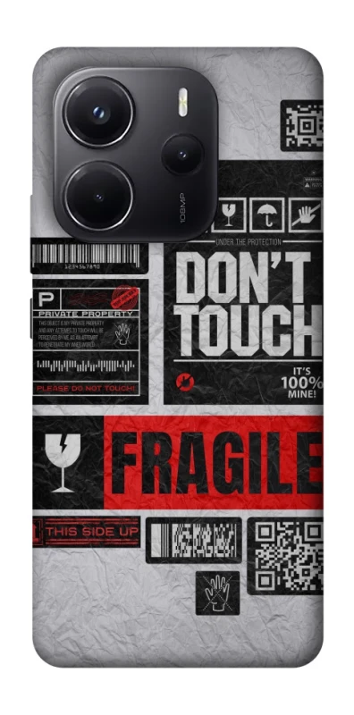 Чехол на Xiaomi Redmi Note 14 5G Don't touch фото 1 из 1