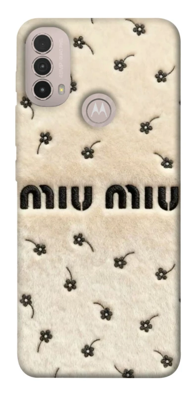 Чохол на Motorola Moto E40 Miu Miu фото 1 з 1