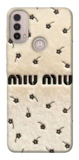 Чохол на Motorola Moto E40 Miu Miu фото 1 з 1