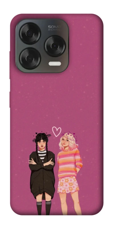 Чохол на ZTE Blade V70 Design Raven & Rainbow Wednesday фото 1 з 2