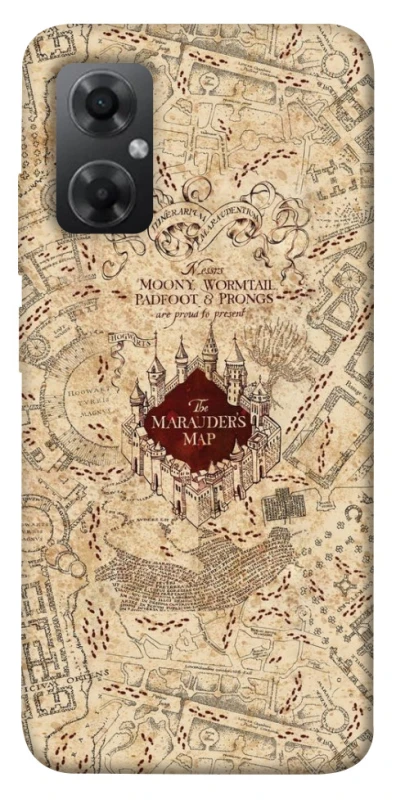 Чохол на Xiaomi Redmi Note 11R Harry Potter Marauder's Map фото 1 з 1