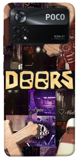 Чехол на Xiaomi Poco X4 Pro 5G Roblox doors dark mode фото 1 из 1