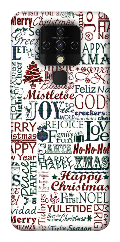 Чехол на TECNO Camon 16 SE Christmas mood ver.3 фото 1 из 1