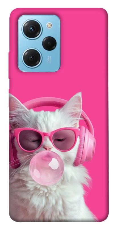Чехол на Xiaomi Poco X5 Pro 5G Pink kitty фото 1 из 1