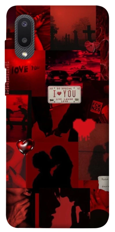Чехол на Samsung Galaxy A02 Love collage ver.2 фото 1 из 1