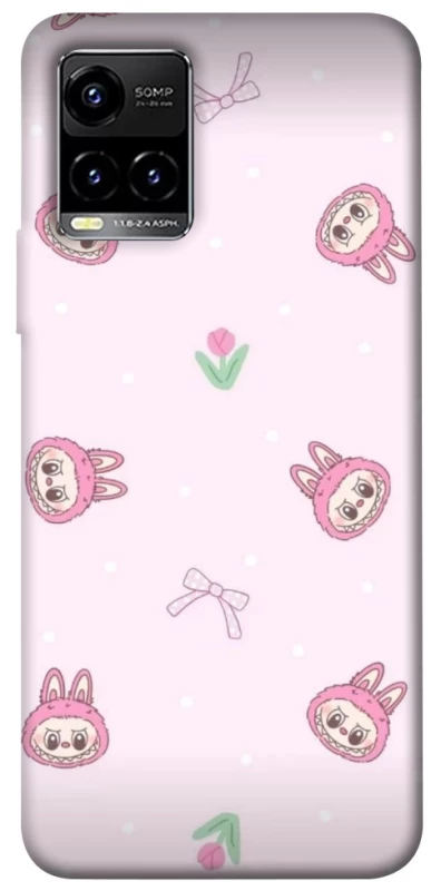 Чохол на Vivo Y21 / Y33s Labubu Flower фото 1 з 1