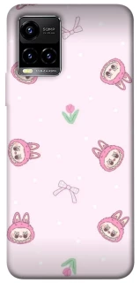 Чохол на Vivo Y21 / Y33s Labubu Flower фото 1 з 1