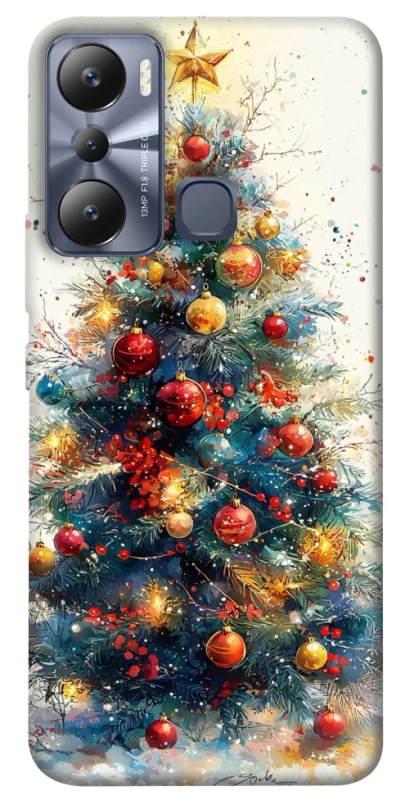 Чехол на Infinix Hot 20i Новогодний v36 фото 1 из 1