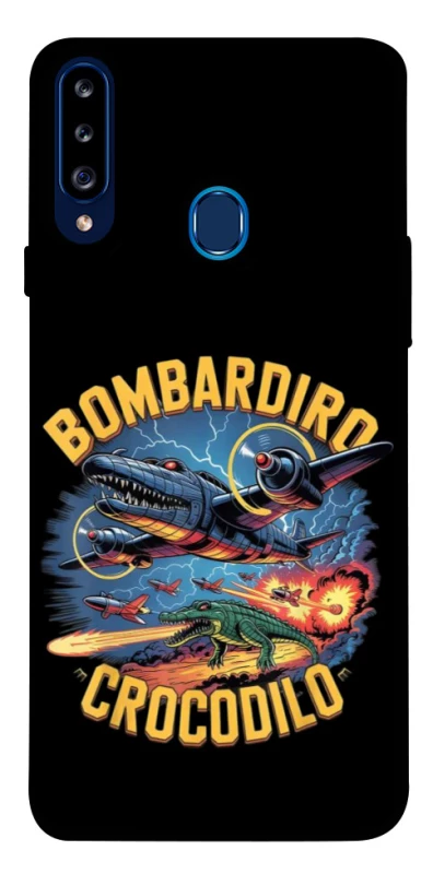 Чохол на Samsung Galaxy A20s Bombardino Crocodilo v2 фото 1 з 1