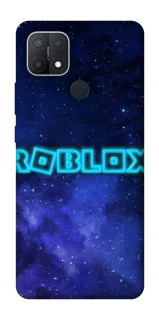 Чохол на Oppo A15s / A15 Roblox Space Logo Blue фото 1 з 1