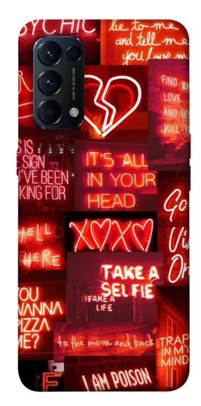Чохол на Oppo Reno 5 4G Love collage ver.7 фото 1 з 1